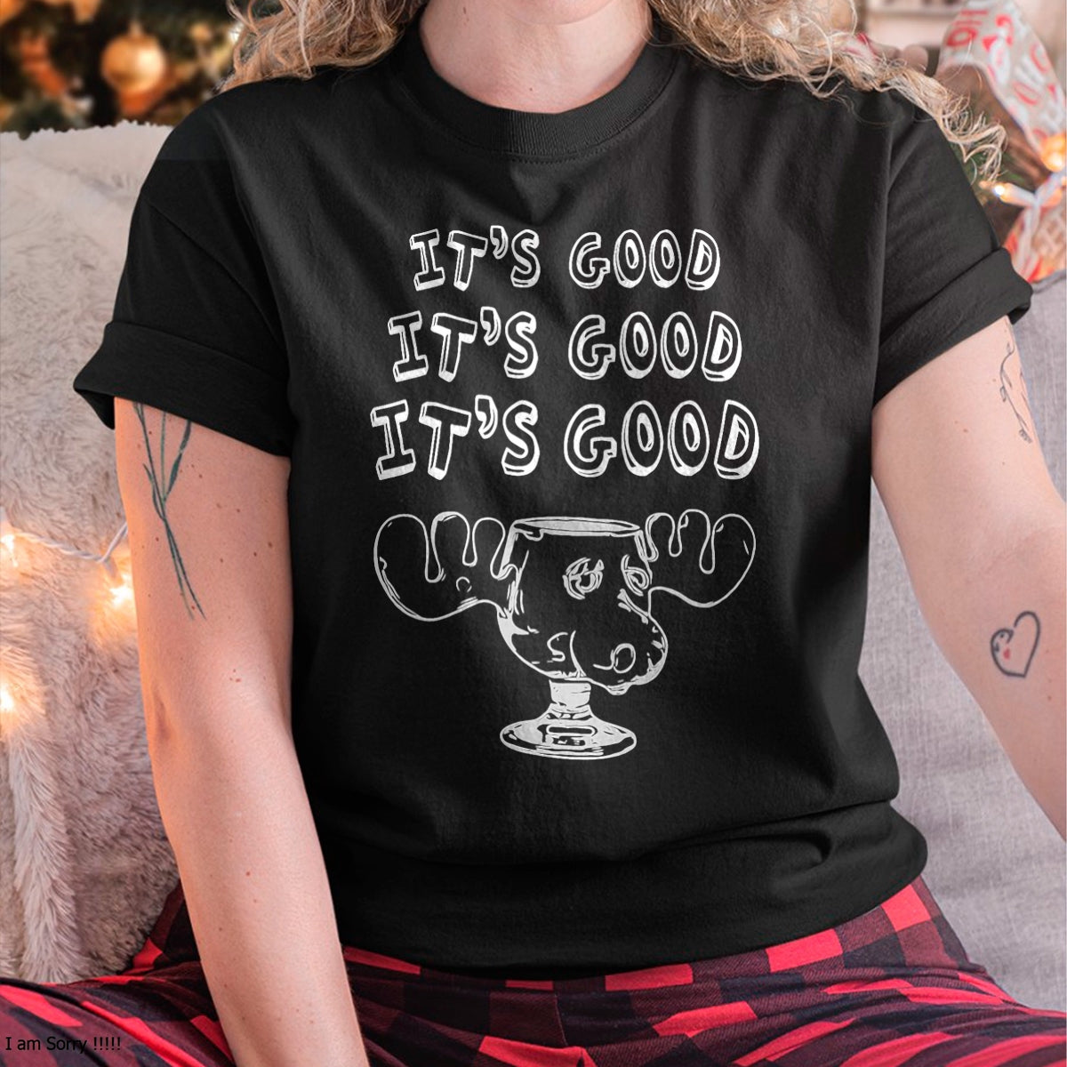 Funny Christmas Vacation Eggnog It's Good Holiday T-Shirt - Christmas Unisex T-Shirt/Hoodie/Sweatshirt - TRNN00