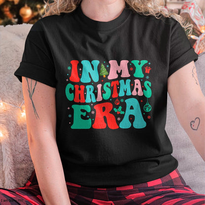 In My Christmas Era Cute Groovy Christmas Holiday Xmas T-Shirt - Christmas Unisex T-Shirt/Hoodie/Sweatshirt - TRNN00