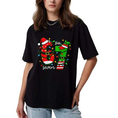 Trending Six Seven Meme Christmas 67 Xmas Men Women Kids T-Shirt - Christmas Unisex T-Shirt/Hoodie/Sweatshirt - TRNN00
