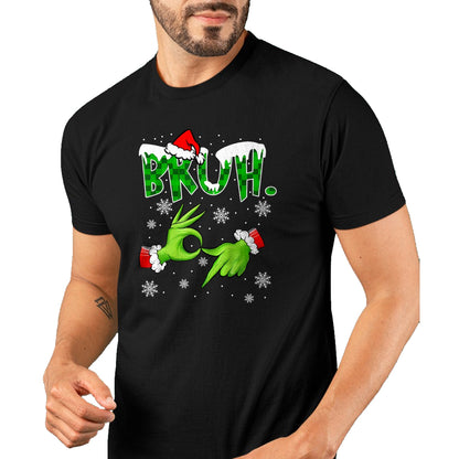 Bruh 67 Six Seven 6 7 Meme Christmas Funny Gen Alpha Slang T-Shirt  - Christmas Unisex T-Shirt/Hoodie/Sweatshirt - TRNN00