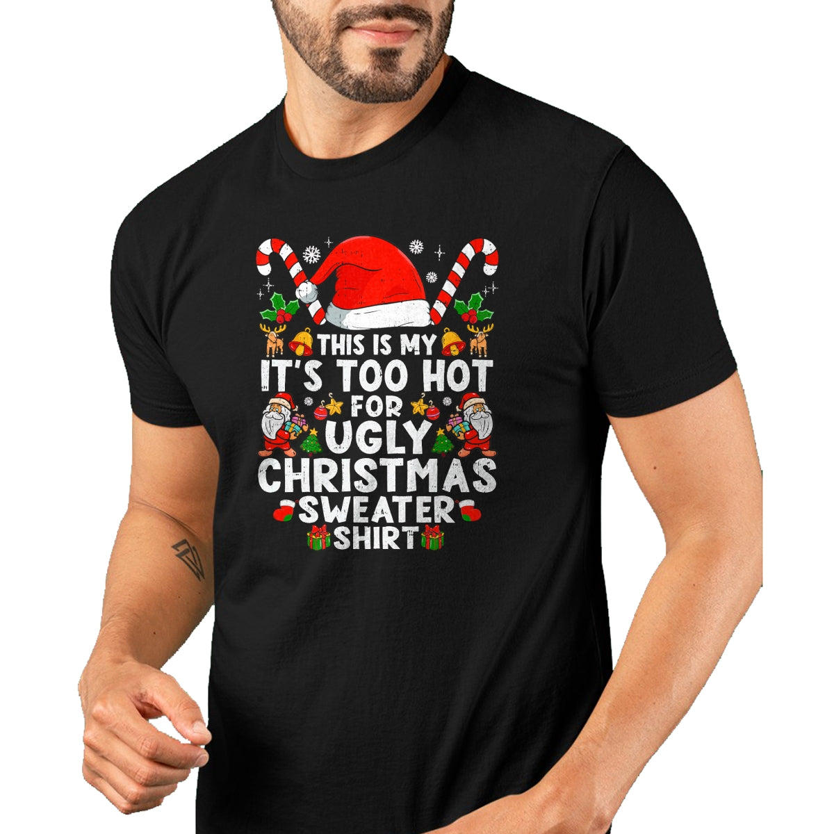 This Is My It's Too Hot For Ugly Christmas Sweaters T-Shirt - Christmas Unisex T-Shirt/Hoodie/Sweatshirt - TRNN00