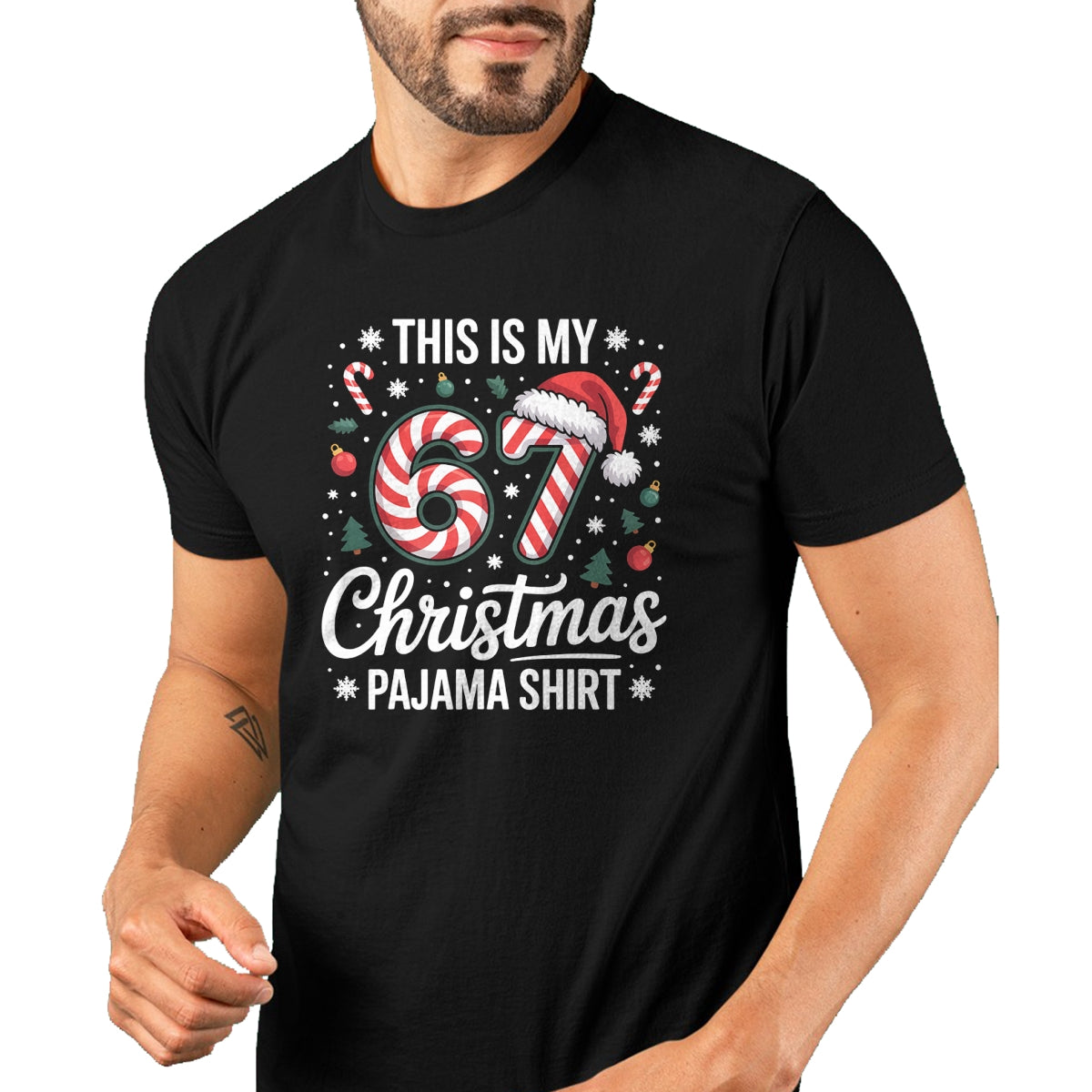 This My 67 Christmas Pajama 67 Meme Gen Alpha Boys Girls T-Shirt - Christmas Unisex T-Shirt/Hoodie/Sweatshirt - TRNN00
