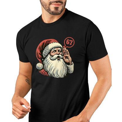 67 Christmas Funny Six Seven Meme Brainrot Santa Claus Boys T-Shirt - Christmas Unisex T-Shirt/Hoodie/Sweatshirt - TRNN00
