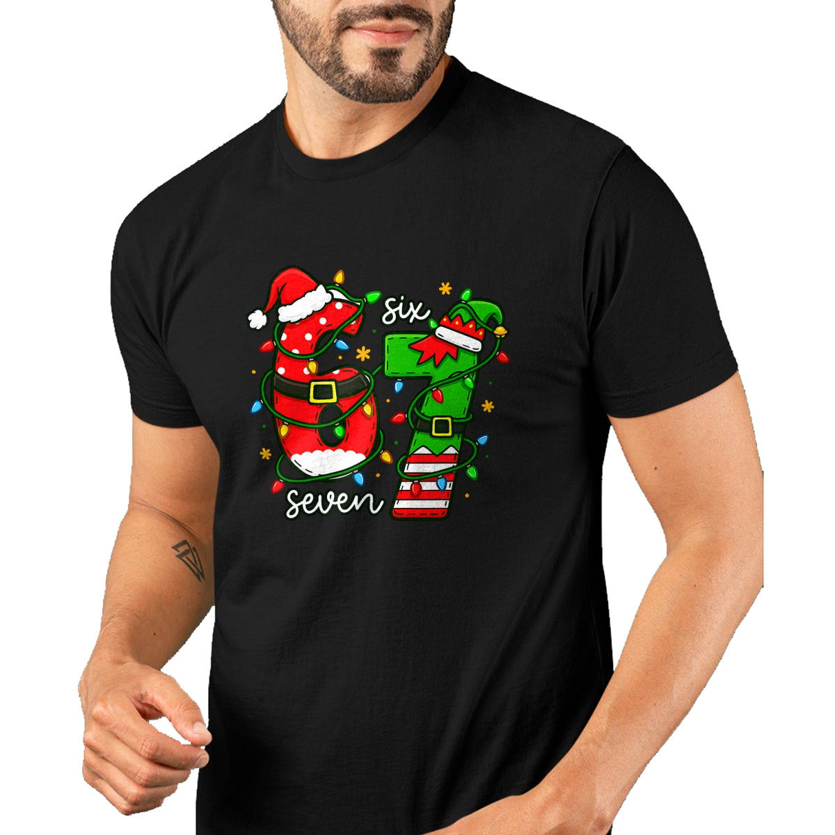 Trending Six Seven Meme Christmas 67 Xmas Men Women Kids T-Shirt - Christmas Unisex T-Shirt/Hoodie/Sweatshirt - TRNN00