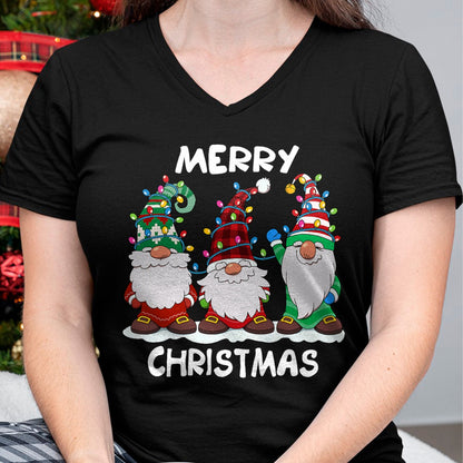 Merry Christmas Gnomes Xmas Family Men Women T-Shirt - Christmas Unisex T-Shirt/Hoodie/Sweatshirt - TRNN00