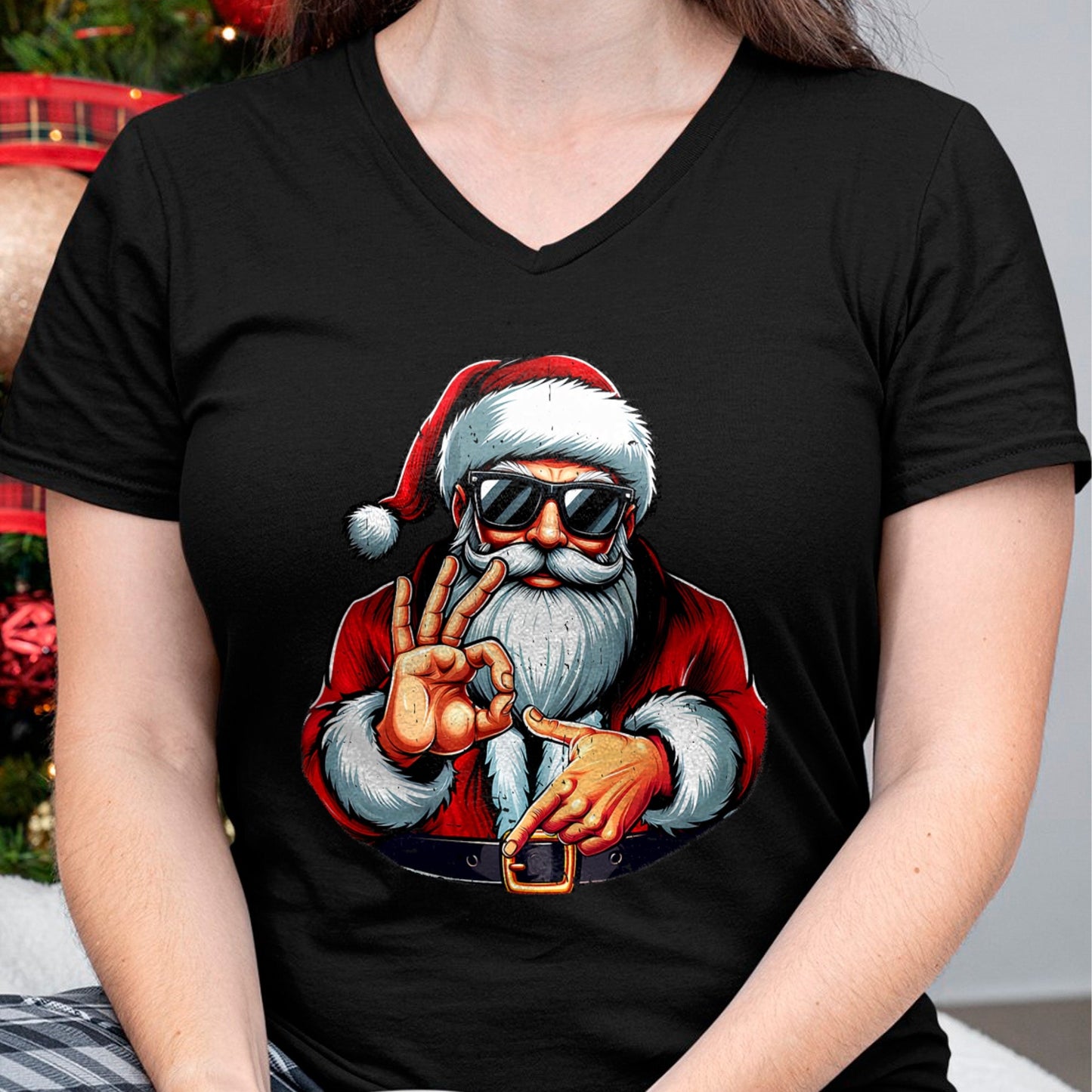 Funny Six Seven 6 7 Meme Santa Christmas Shirt Men Boys Teen T-Shirt - Christmas Unisex T-Shirt/Hoodie/Sweatshirt - TRNN00