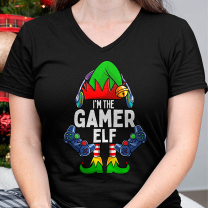 Gamer Elf Matching Family Christmas T-Shirt - Christmas Unisex T-Shirt/Hoodie/Sweatshirt - TRNN00
