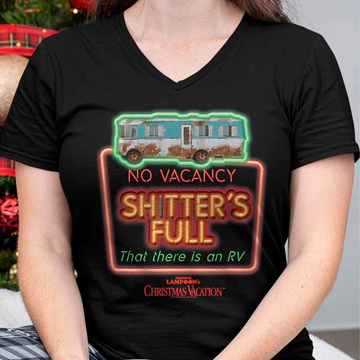 Christmas Vacation No Vacancy Shtter's Full Christmas T-Shirt - Christmas Unisex T-Shirt/Hoodie/Sweatshirt - TRNN00