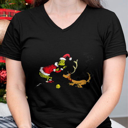 Dr. Seuss Reindeer T-shirt - Christmas Unisex T-Shirt/Hoodie/Sweatshirt - TRNN00