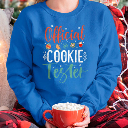 Official Cookie Tester Funny Christmas Couples Matching T-Shirt - Christmas Unisex T-Shirt/Hoodie/Sweatshirt - TRNN00