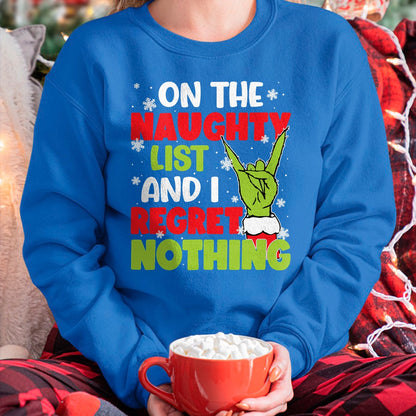 Funny Naughty List Christmas Xmas Santa Mens Womens Kids T-Shirt - Christmas Unisex T-Shirt/Hoodie/Sweatshirt - TRNN00