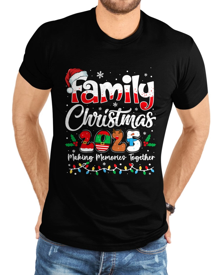 Family Christmas 2025 Matching Outfit Xmas Squad Santa T-Shirt - Christmas Unisex T-Shirt/Hoodie/Sweatshirt - TRNN00