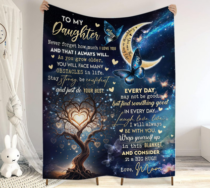 Special Gift For Daughter - From Mom Blanket (SKUB08-77)
