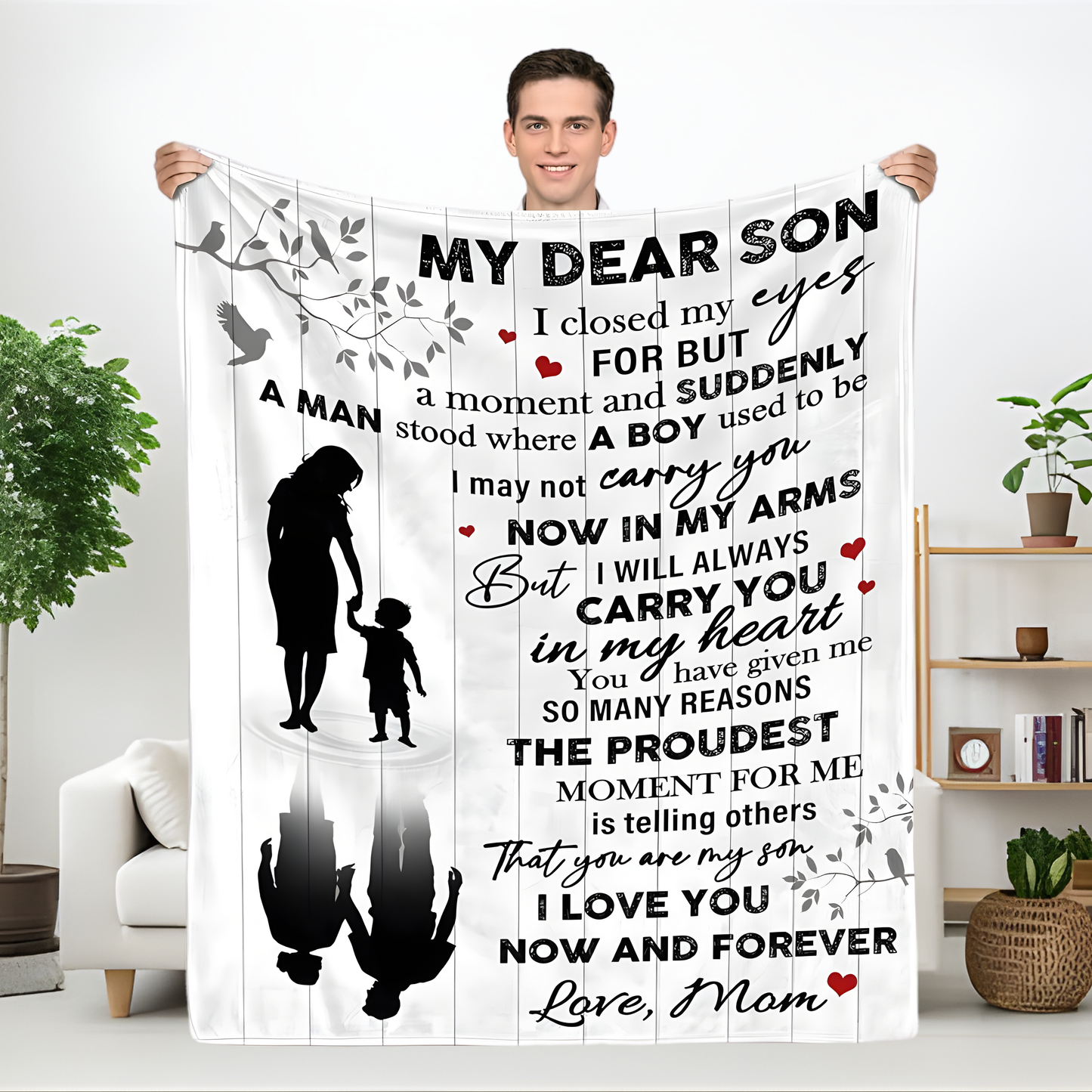 From Mom – Special Blanket for Son