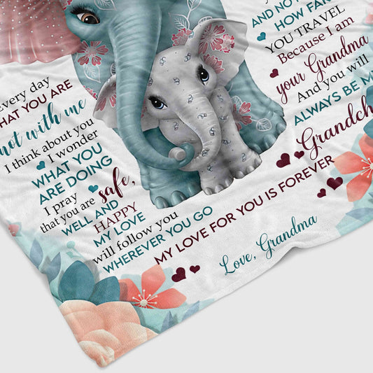 Special Gift For Your Granddaughter Blanket - From Grandma