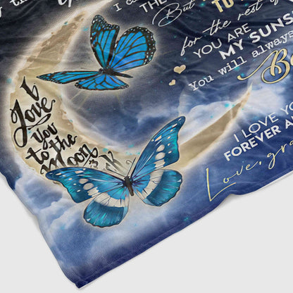 Special Gift For Your Granddaughter Blanket - From Grandma