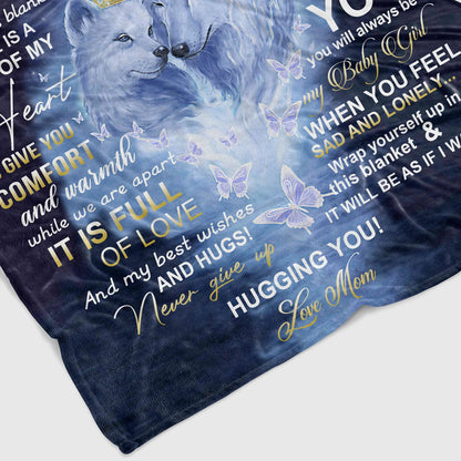 Special Gift For Your Daughter Blanket - From Mom