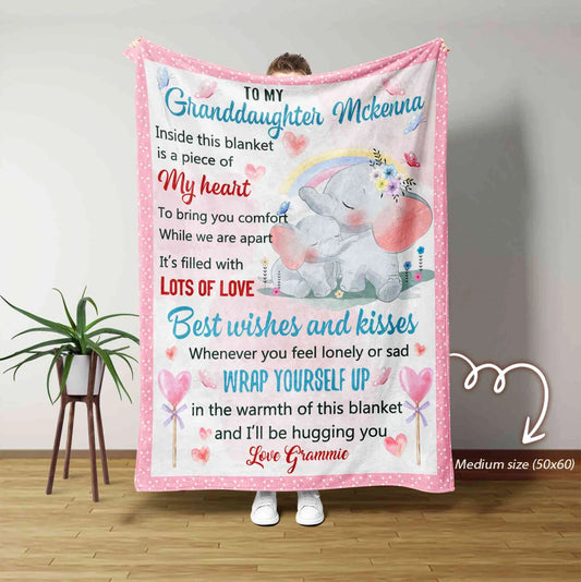 Special Gift For Your Granddaughter Blanket - From Grandma
