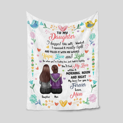 Special Gift For Your Daughter Blanket - From Mom