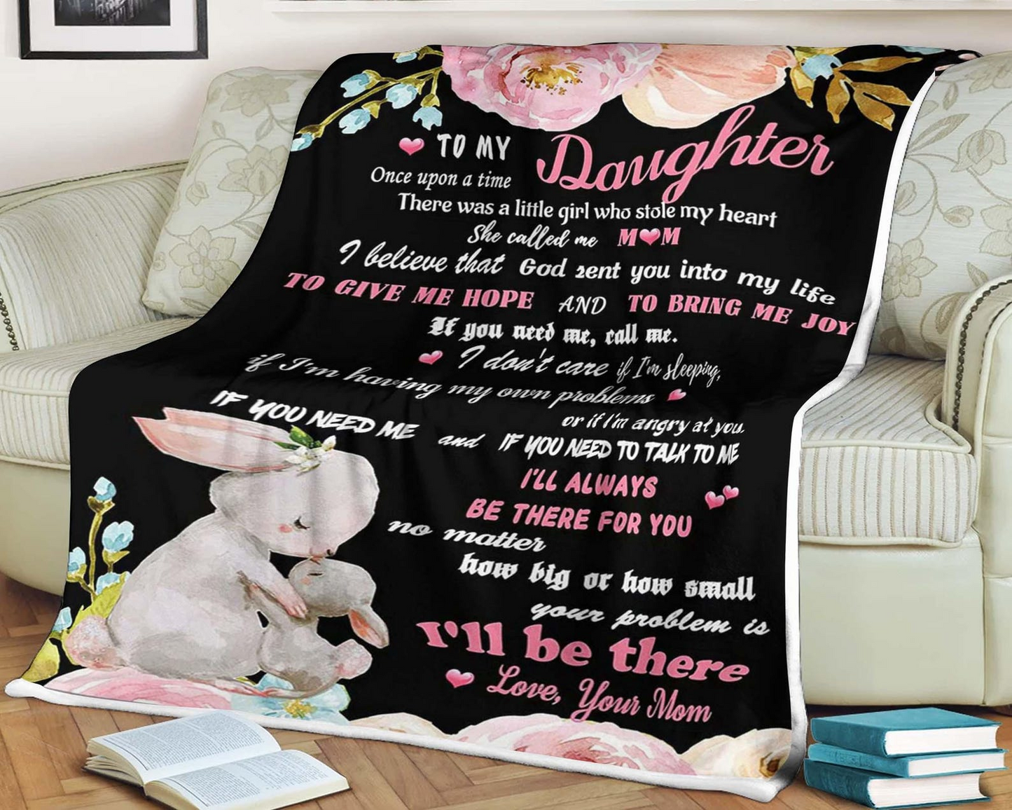 Special Gift For Your Daughter Blanket - From Mom Blanket