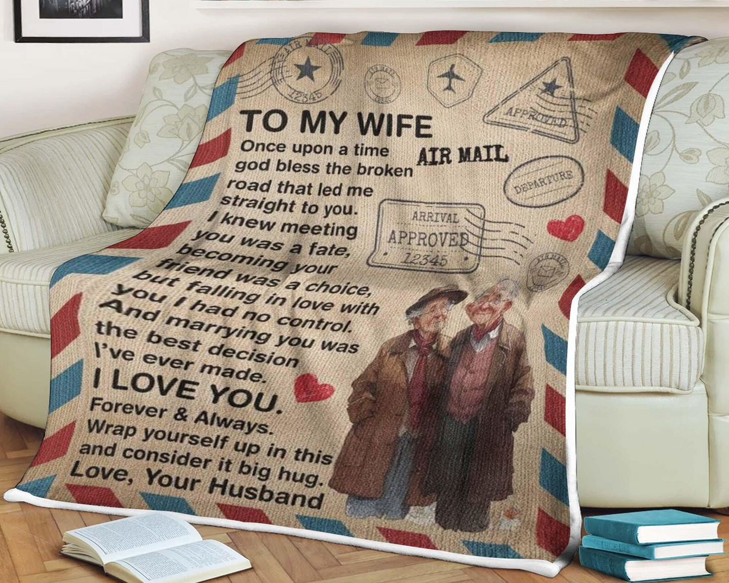 Special Gift For Your Wife Blanket - From Husband