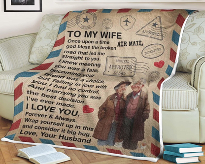 Special Gift For Your Wife Blanket - From Husband