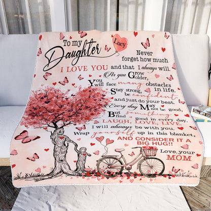 Special Gift For Your Daugter Blanket - From Mom