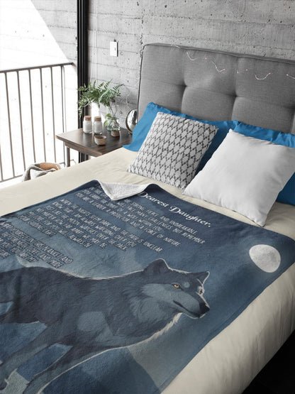 Special Gift For Your Daughter Blanket - From Dad (SKUB06-90)