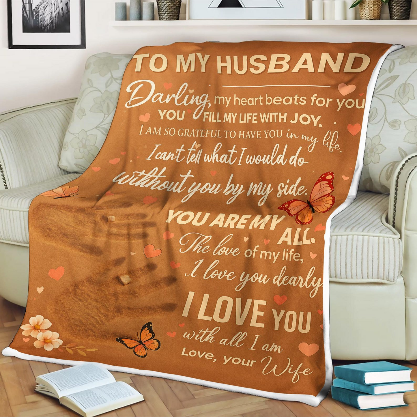 Special Gift For Your Husband Blanket - From Wife