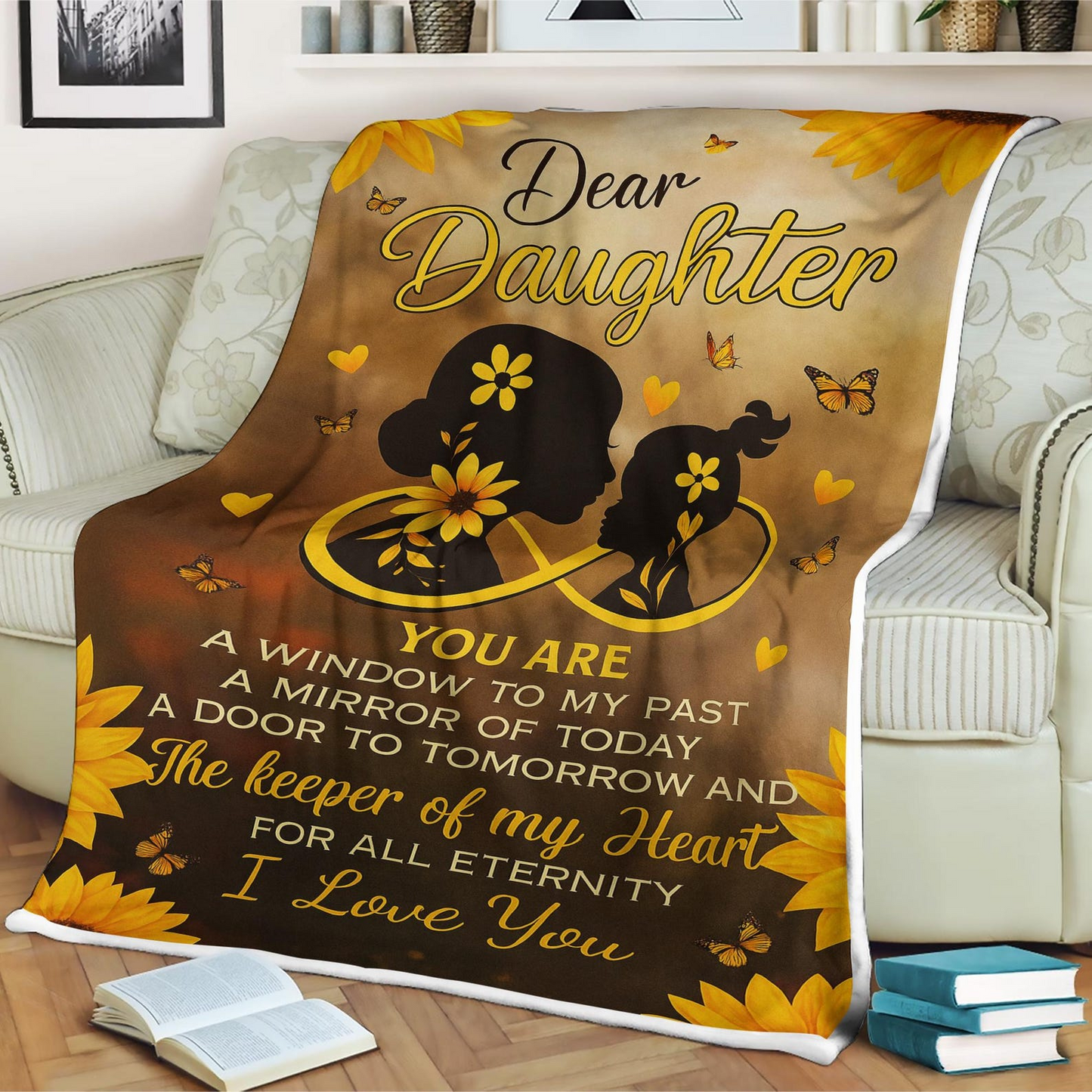 Special Gift For Your Daughter Blanket - From Mom Blanket