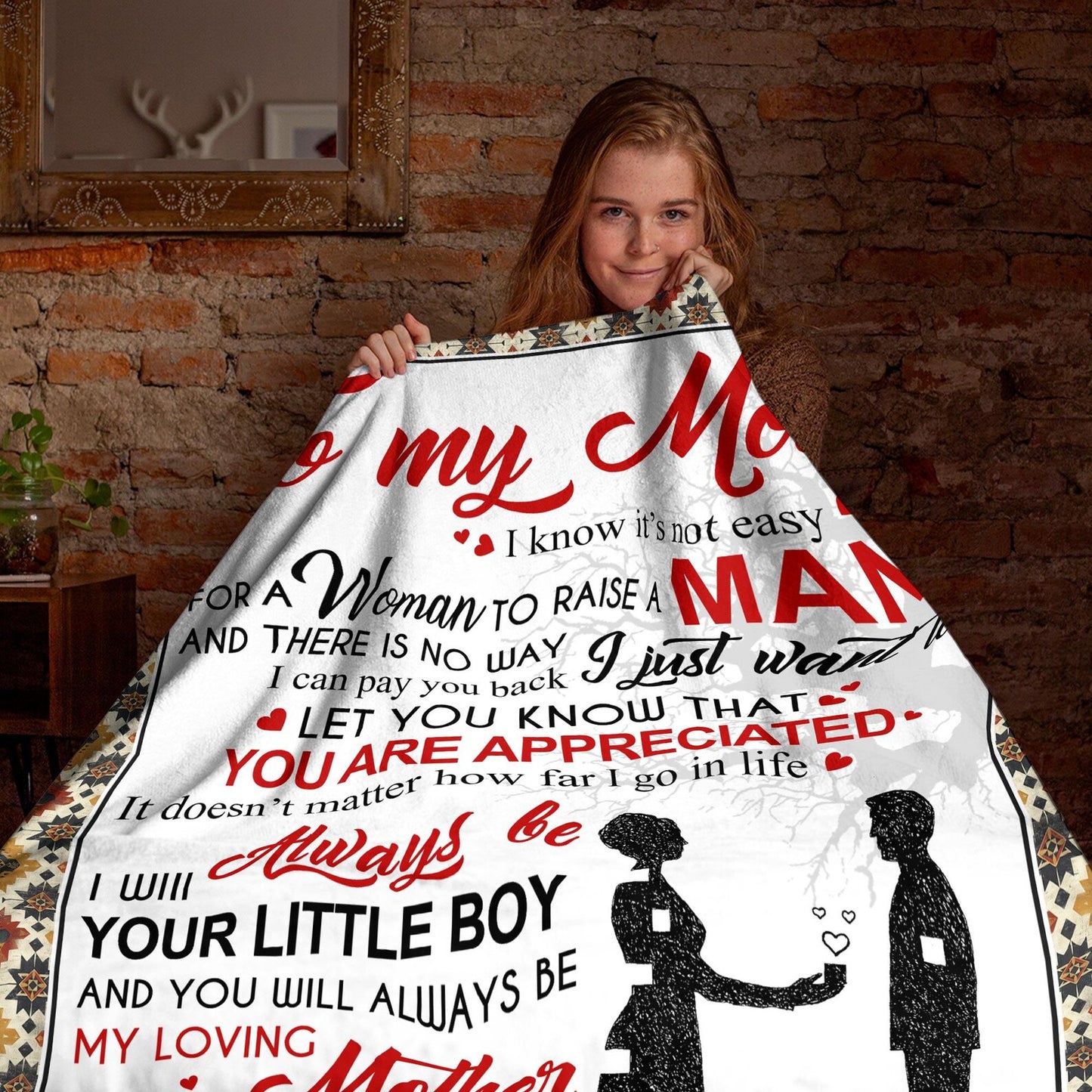 Special Blanket for Mom - From Son Blanket