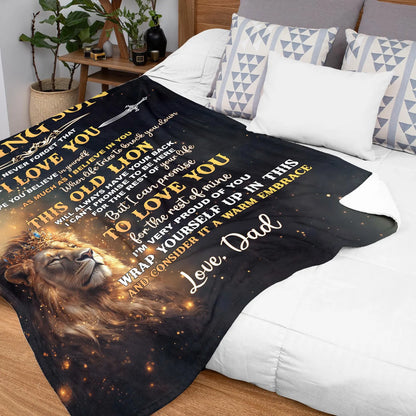 Special Gift For Your Son Blanket - From Dad