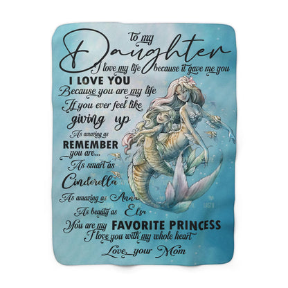Special Gift For Your Daughter Blanket - From Mom