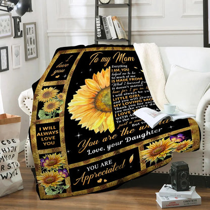 Special Blanket for Mom - From Daughter Blanket
