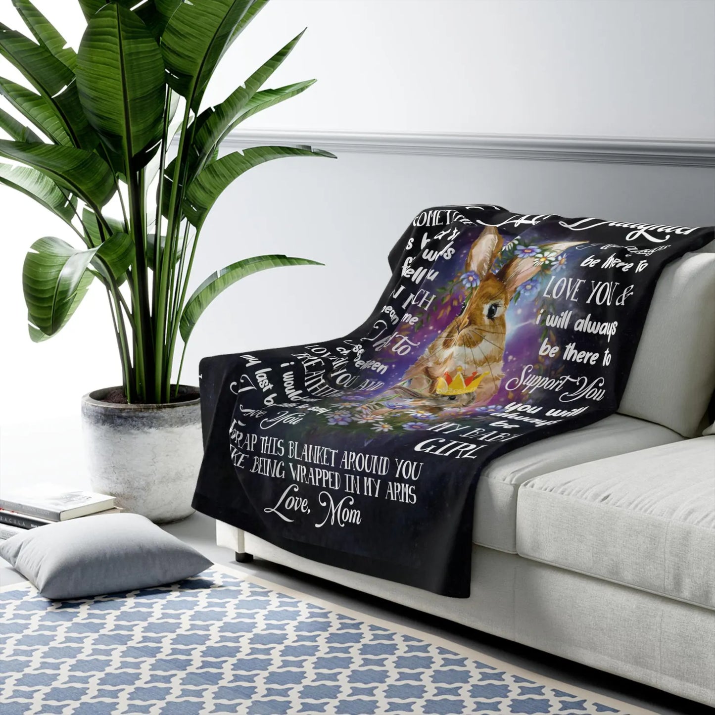 Special Gift For Your Daughter Blanket - From Mom Blanket