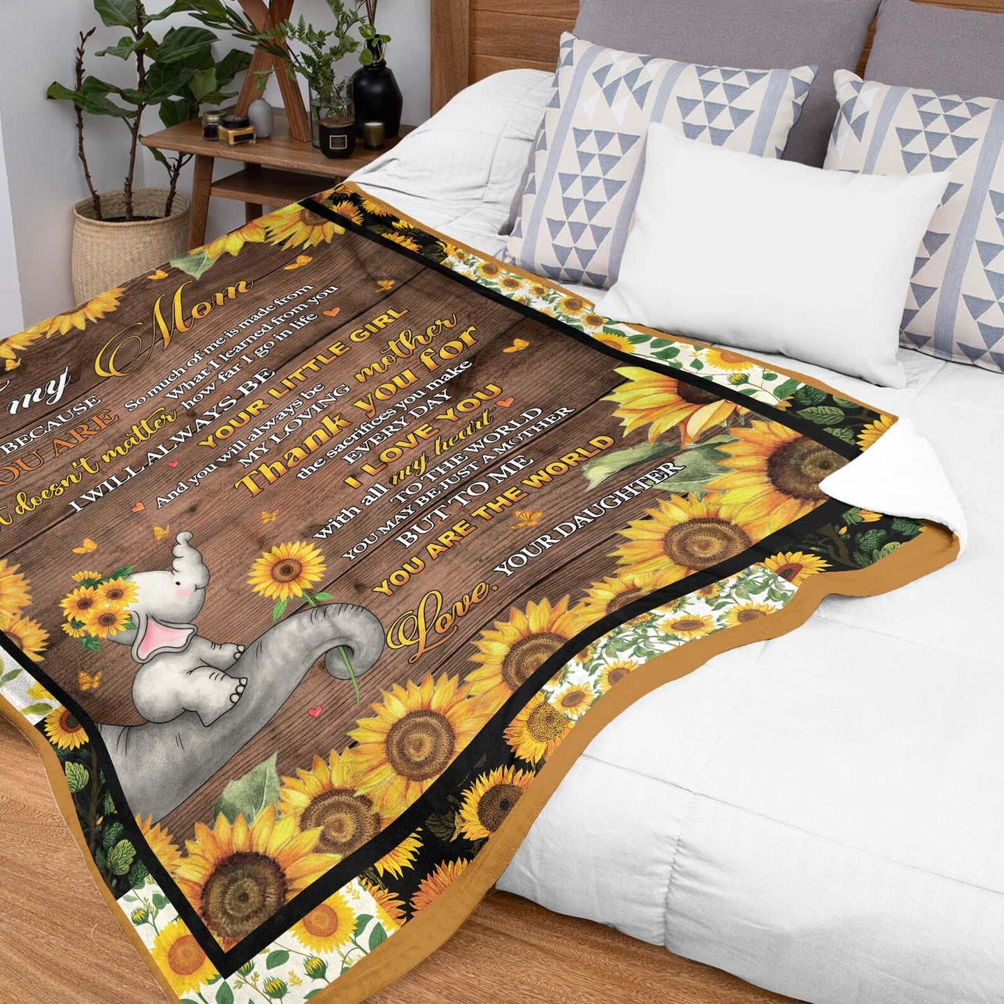 Special Blanket for Mom - From Daughter Blanket