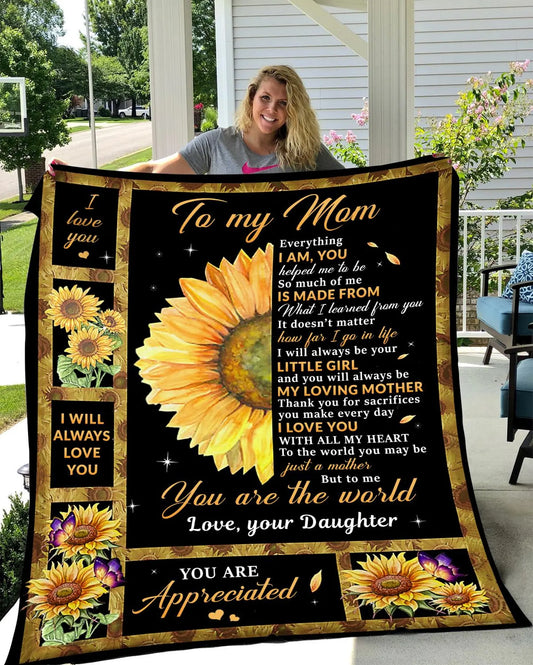 Special Blanket for Mom - From Daughter Blanket