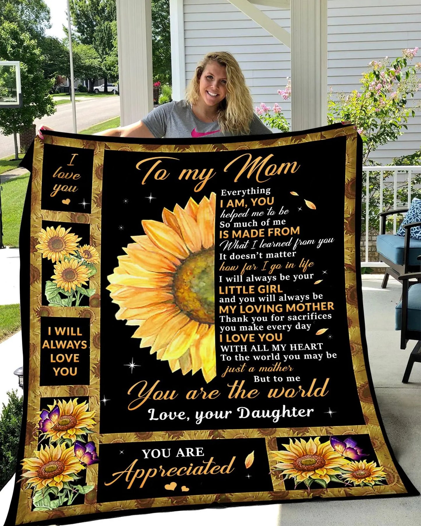 Special Blanket for Mom - From Daughter Blanket