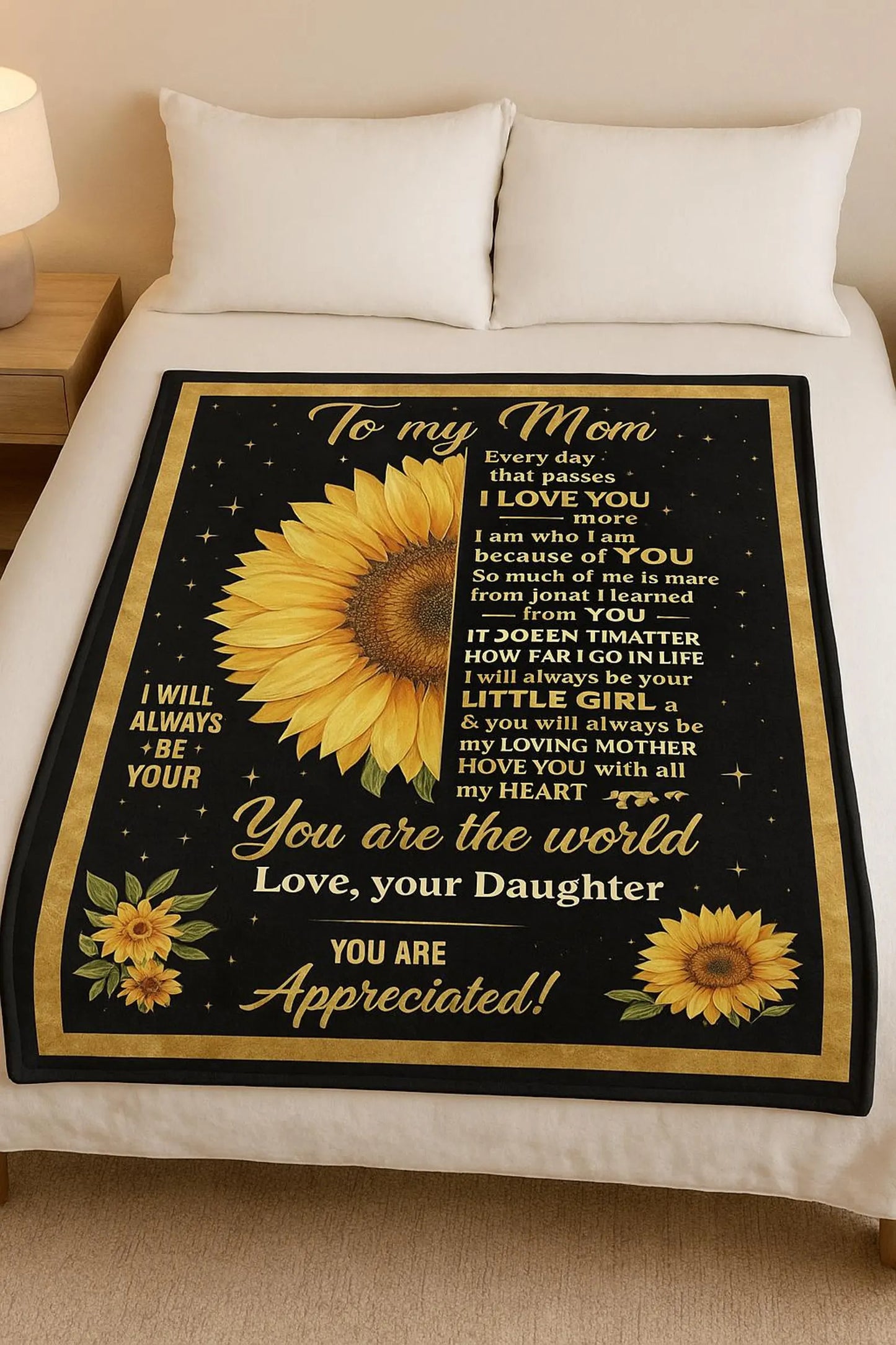 Special Blanket for Mom - From Daughter Blanket