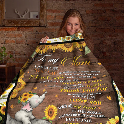 Special Blanket for Mom - From Daughter Blanket