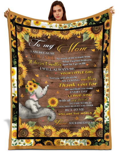 Special Blanket for Mom - From Daughter Blanket