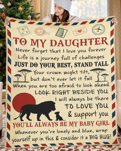 Special Daughter Gift Blanket - From Mom