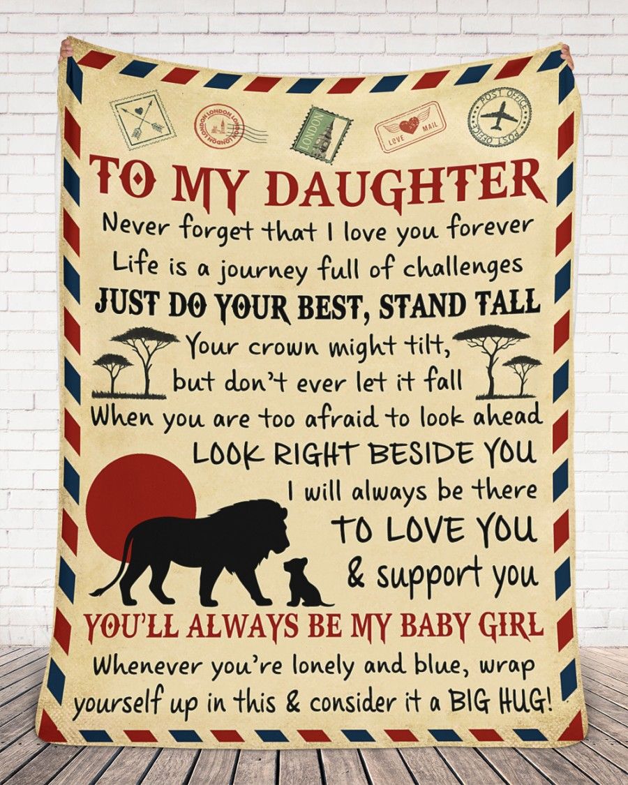 Special Daughter Gift Blanket - From Mom