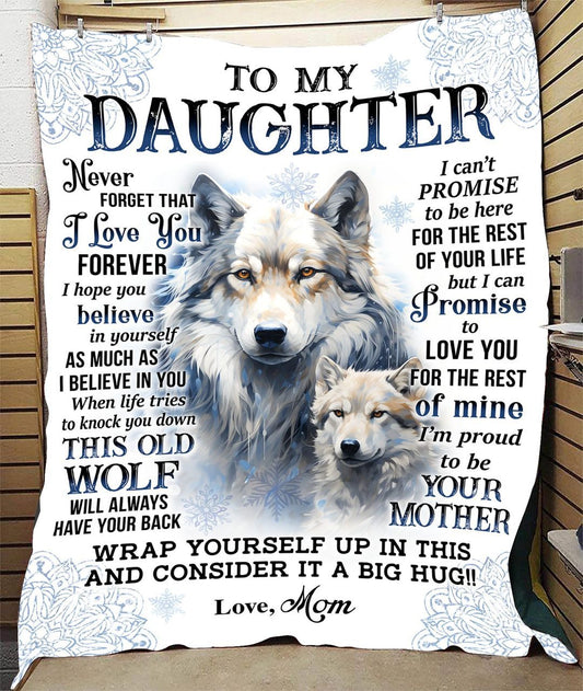 Special Daughter Gift Blanket - From Mom