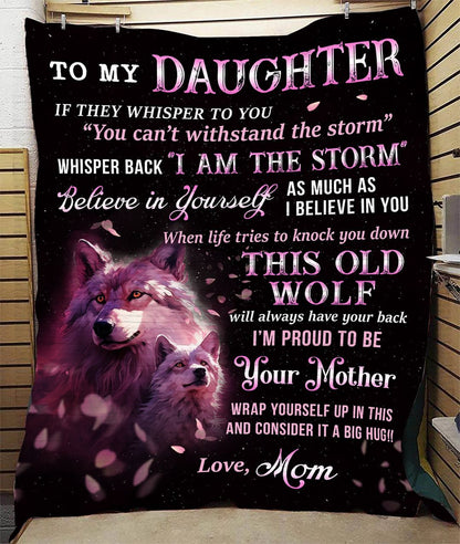 Special Daughter Gift Blanket - From Mom