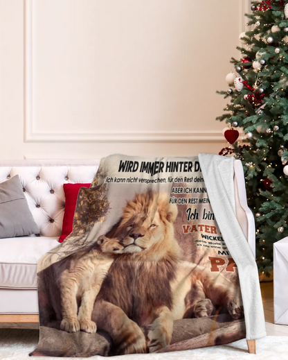 Besonderes Geschenk für deine Tochter – Decke von Papa