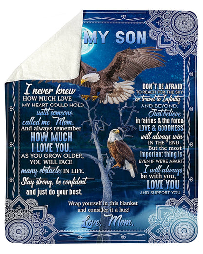 Special blanket for Son - From Mom blanket