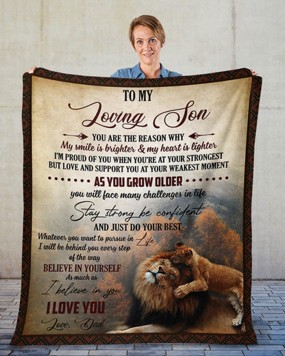 Special blanket for Son - From Dad blanket