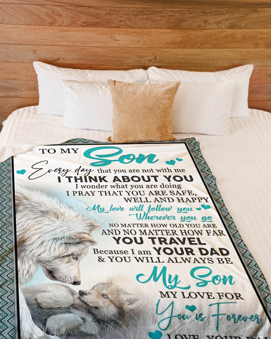 Special blanket for Son - From Dad blanket