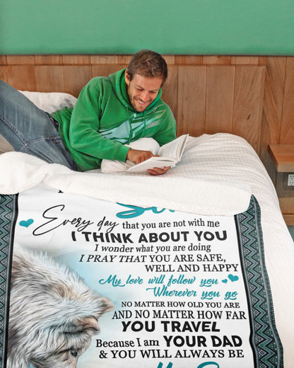 Special blanket for Son - From Dad blanket